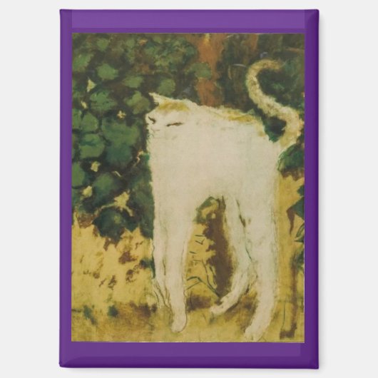 De Witte Kat, Bonnard,  Magneet (Voorkant)