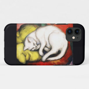 De witte kat schilderij van Franz Marc Case-Mate iPhone Case