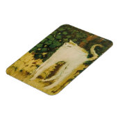 De witte kat van Bonnard Magneet (Linkerzijde)