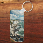 De witte kliffen tekening Dover | Engeland Sleutelhanger (Achterkant)