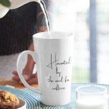 De witte koffie van Halloween