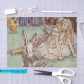 “De Witte Konijn” door Alice B Woodward Tissuepapier (Craft)