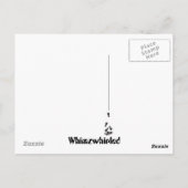 De witte koningin briefkaart (Achterkant)