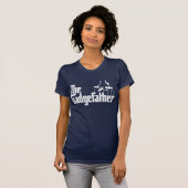 de witte logo gadgefather t-shirt (Voorkant volledig)