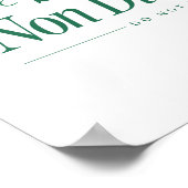 De witte lotus stoort niet poster (Hoek)