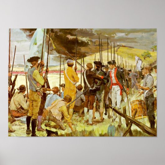 "...de witte ogen van hun ogen," Bunker Hill! Poster (Voorkant)