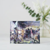 De witte ogen van Ken Riley Briefkaart (Staand voorkant)