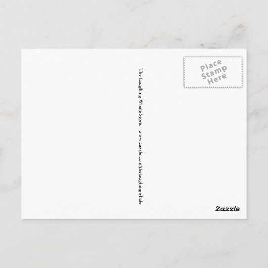 De witte olifant briefkaart (Achterkant)