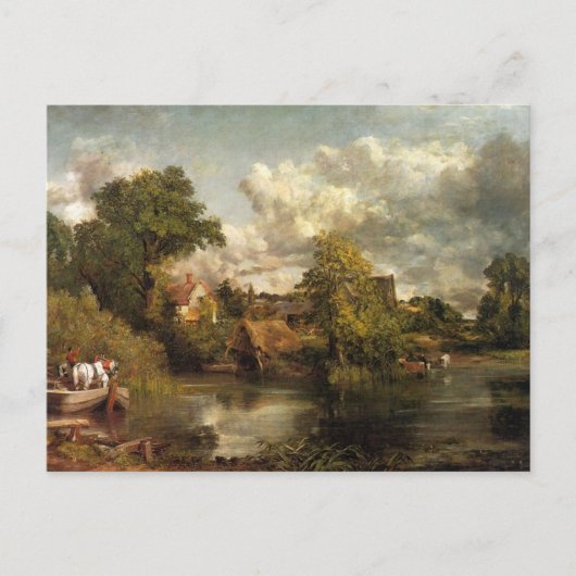 De witte paard van John Constable ansichtkaart Briefkaart (Voorkant)