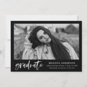 De Witte Partij van de Graduatie van het Manuscrip Kaart (Voorkant)