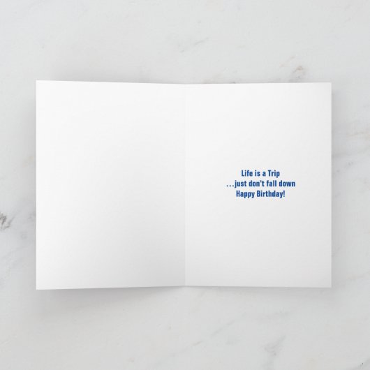 De Witte Ridder  Verjaardag Kaart (Binnen)