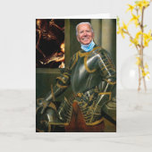 De Witte Ridder Verjaardag Kaart (Gele Bloem)