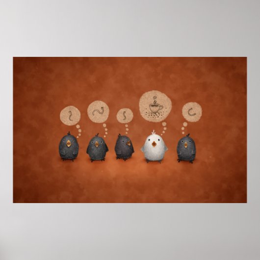 De witte rij poster (Voorkant)