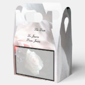De witte roos - bedankdoosjes (Geopend)