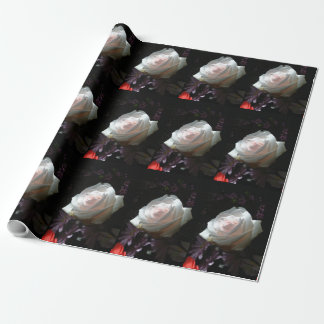De witte roos - cadeaupapier