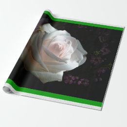 De witte roos - cadeaupapier