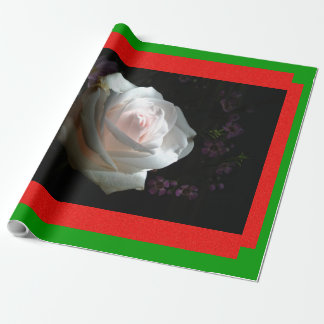 De witte roos - cadeaupapier