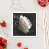 De witte roos - servet (Insitu)