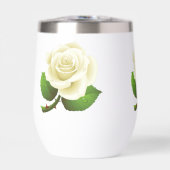 De witte roos van Austin (Voorkant)