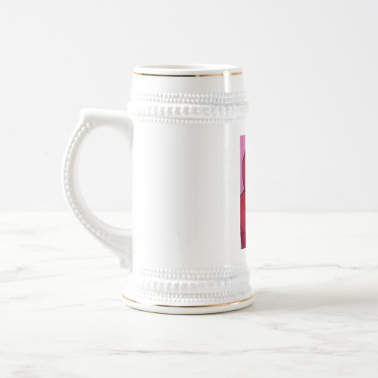 De Witte Stein van de douane met Afbeelding en Tek Bierpul (Links)