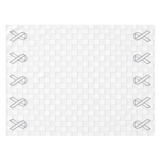 De witte Stijl van de Controleurs van de Tafelkleed (Voorkant (Horizontaal))