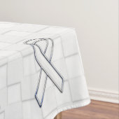 De witte Stijl van de Controleurs van de Tafelkleed (Voorbeeld)