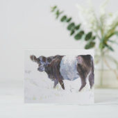 De witte streep briefkaart (Staand voorkant)