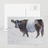 De witte streep briefkaart (Voorkant / Achterkant)