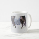 De witte streep koffiemok (Voorkant rechts)