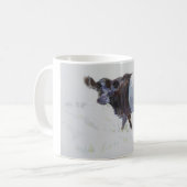 De witte streep koffiemok (Voorkant links)