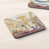 De witte tekenkamer bij het kasteel van Windsor (k Drankjes Onderzetter (Linkerzijde)