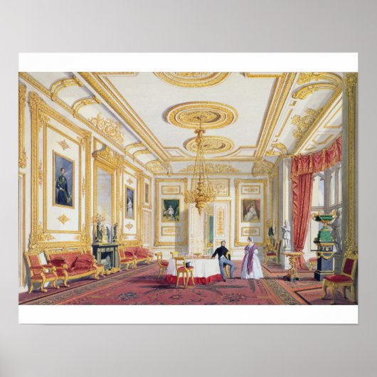 De witte tekenkamer bij het kasteel van Windsor (k Poster (Voorkant)