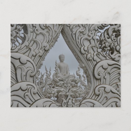 De witte tempel briefkaart (Voorkant)