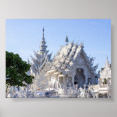 De witte tempel poster (Voorkant)