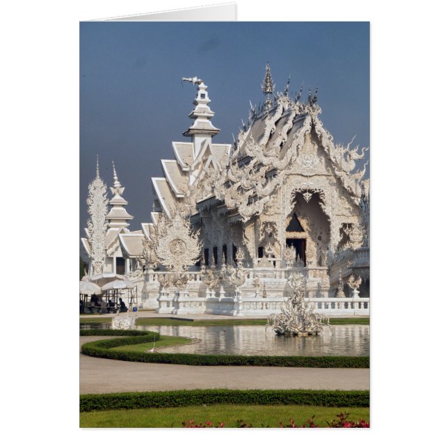 De witte tempel (Wat Rong Khun), Thailand (Voorkant)