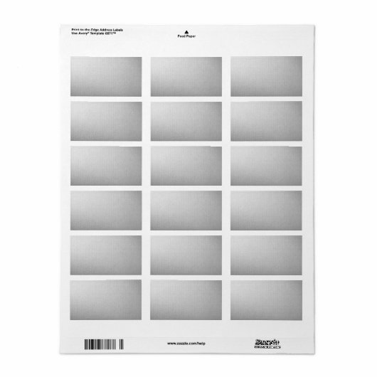 De witte textuur van het kartonkarton voor achterg etiket (Full Sheet)