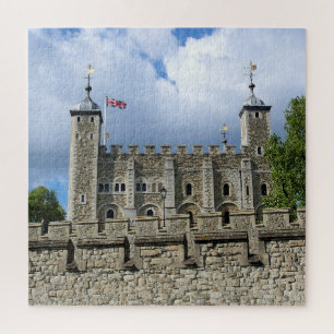 De Witte Tower - Tower van Londen - 20x20 inch Legpuzzel