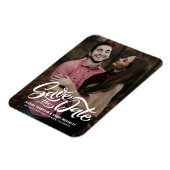 De witte Vette Foto van het Manuscript sparen de M Magneet (Linkerzijde)