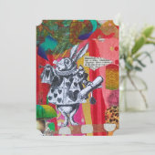 De witte Vlakke Kaart van de Valentijnsdag van de (Staand voorkant)