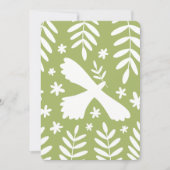 De witte vogel kaart (Voorkant)