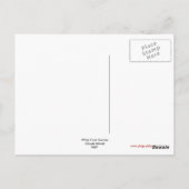 De witte vorst van Claude Monet (1889) Briefkaart (Achterkant)