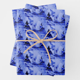 De Witte Walvis Herman Melville Walvisvaarder Graf Inpakpapier Vel