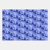 De witte walvis Herman Melville Whaler Graphic Inpakpapier Vel (Voorkant 3)