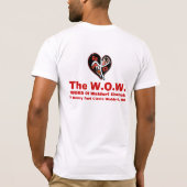 De witte wieg t-shirt (Achterkant)