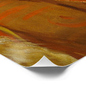 De witte wolk, hoofd van de Iowas Poster (Hoek)