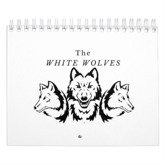 De witte wolven kalender (Hoes)