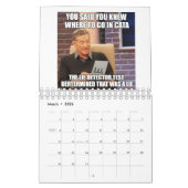 De witte wolven kalender (Mar 2026)