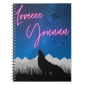 De witte wolven notitieboek (Voorkant)