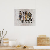 De Wiz Yall Poster (Keuken)