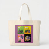 De wizard Apprentice - Comic reinigen Grote Tote Bag (Voorkant)